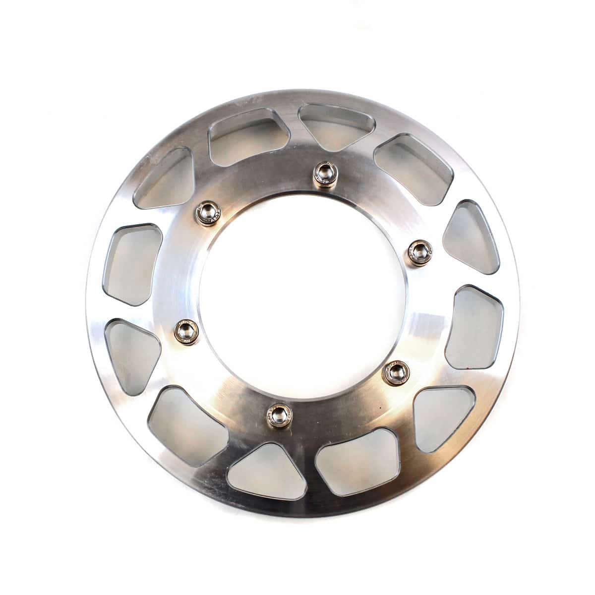 Dodge Common Rail Fan Pulley For 03-12 6.7L Cummins Billet Clear Anodized Industrial Injection