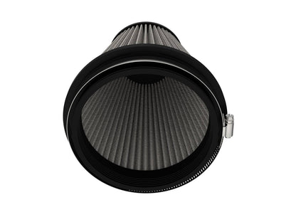 Magnum Flow Universal Clamp-On Air Filter w/ Pro Dry S Media 6 Inch F X 7-1/2 Inch B X 4-3/4 Inch T X 8 Inch H aFe Power