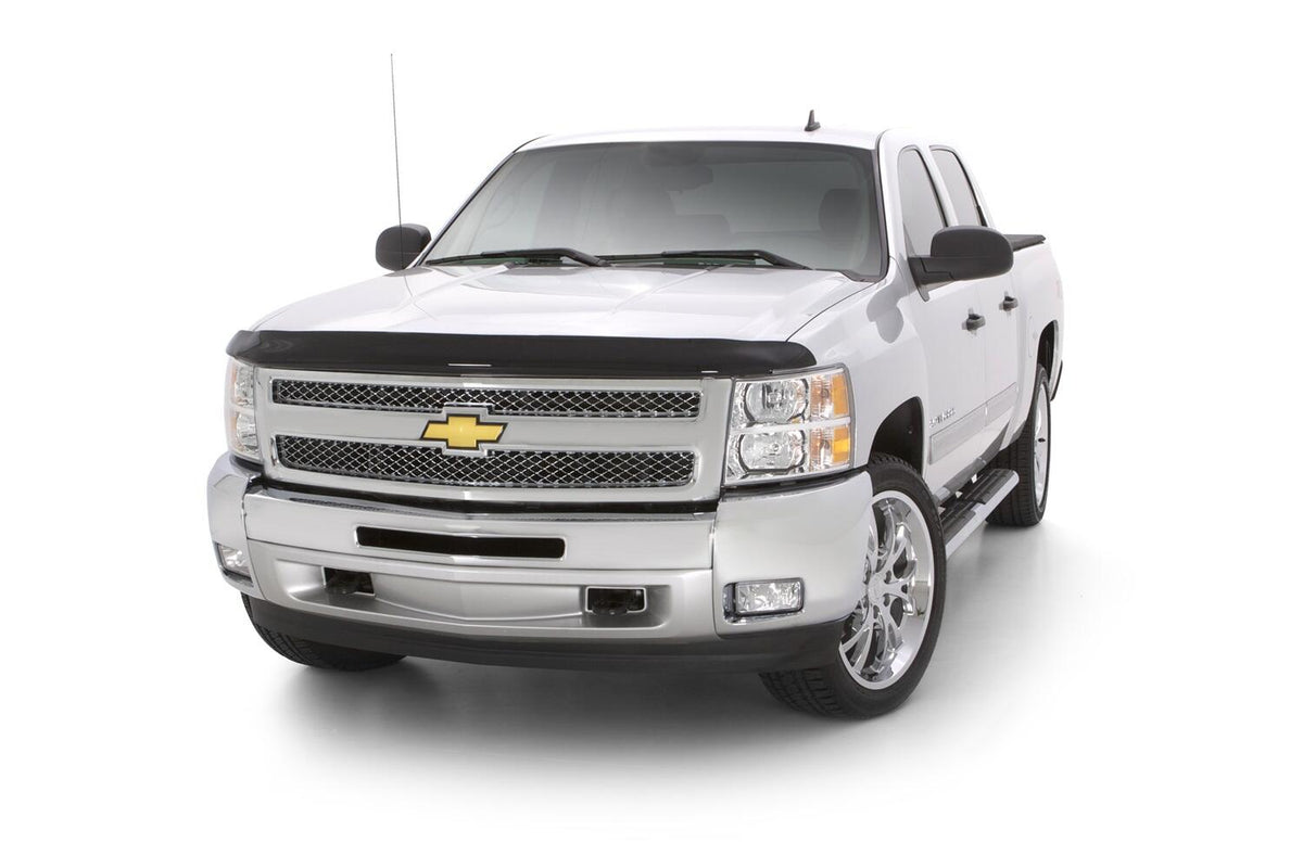 Bugflector II Hood Shield Dark Smoke for 2007-2013 Chevrolet Silverado 1500 Smoke AVS