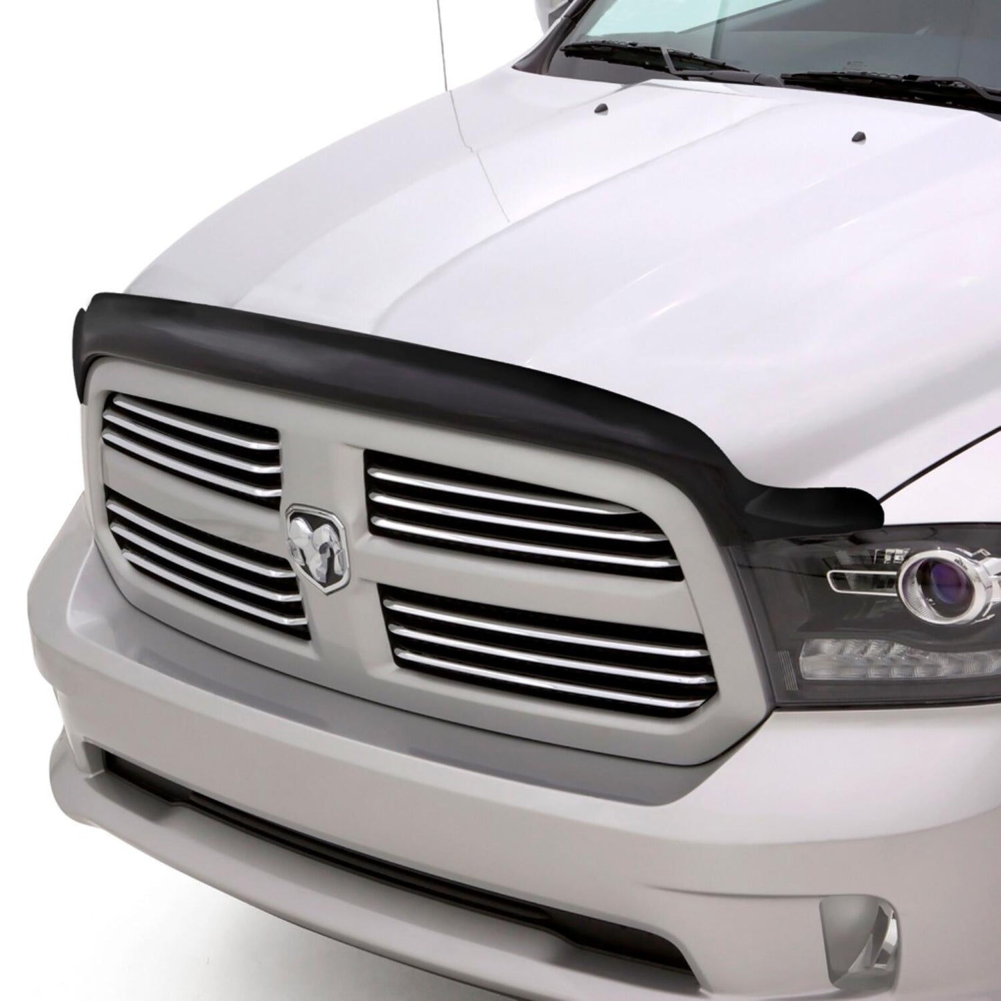 Bugflector II Hood Shield Dark Smoke for 2009-2023 Ram 1500/Dodge Ram 1500 Smoke AVS