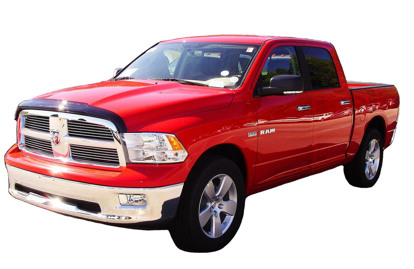 Bugflector II Hood Shield Dark Smoke for 2009-2023 Ram 1500/Dodge Ram 1500 Smoke AVS