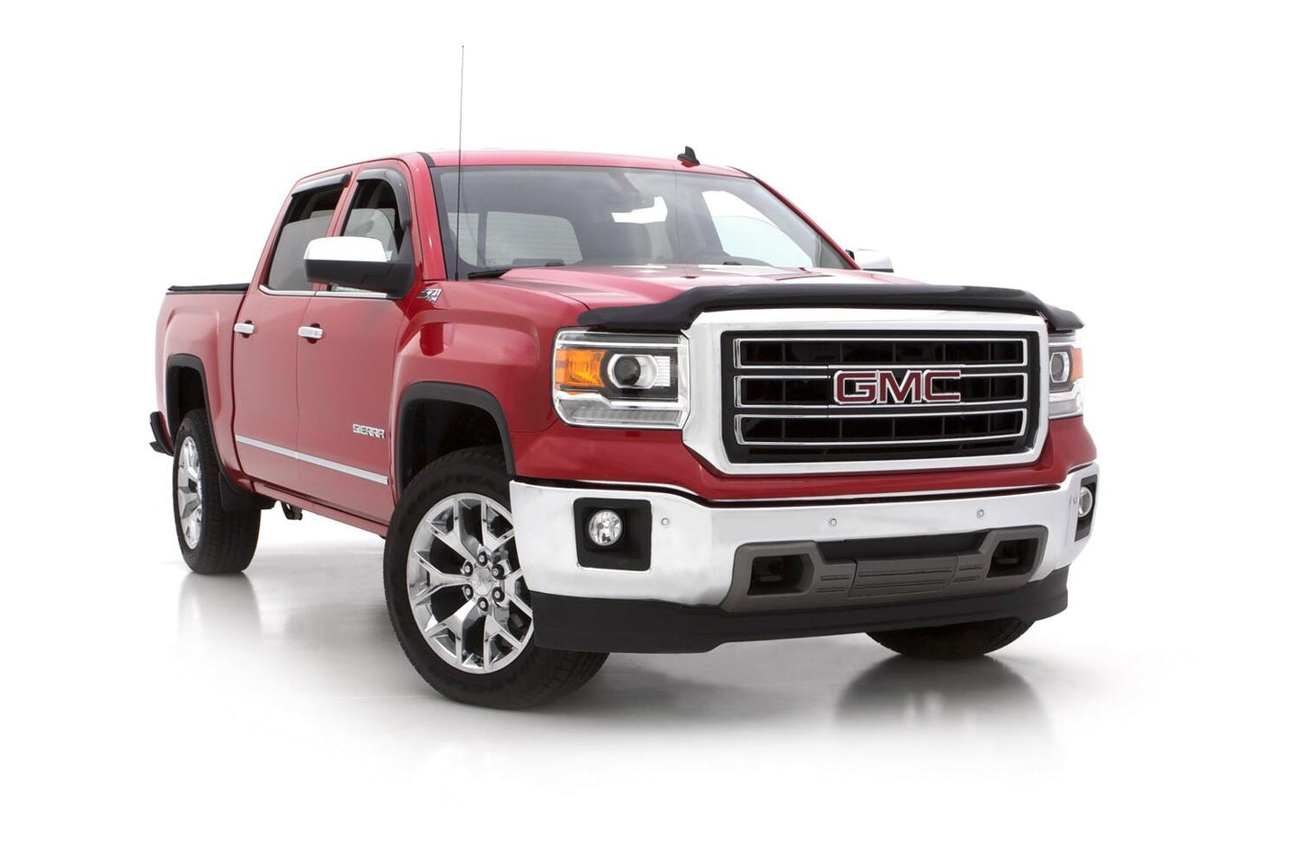 Bugflector II Hood Shield Dark Smoke for 2014-2019 GMC Sierra 1500 Smoke AVS