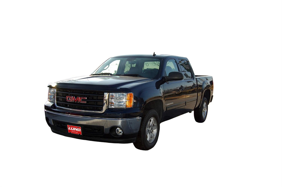 Bugflector II Hood Shield Dark Smoke for 2007-2013 Sierra 2500/3500/Sierra 1500 Smoke AVS