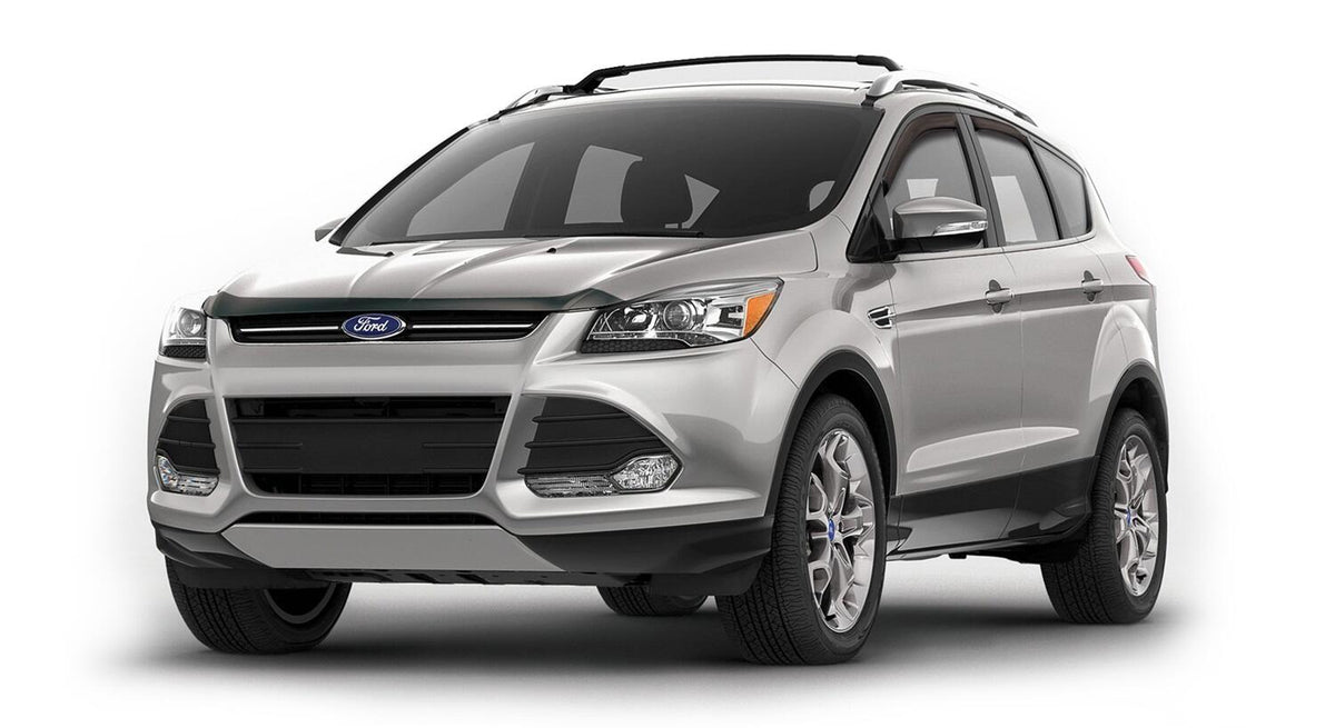 Bugflector II Hood Shield Dark Smoke for 2013-2016 Ford Escape Smoke AVS