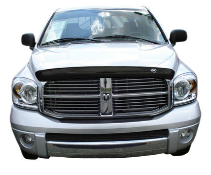 Bugflector II Hood Shield Dark Smoke for 2006-2009 Dodge Ram 2500/Ram 1500/Ram 3500 Smoke AVS