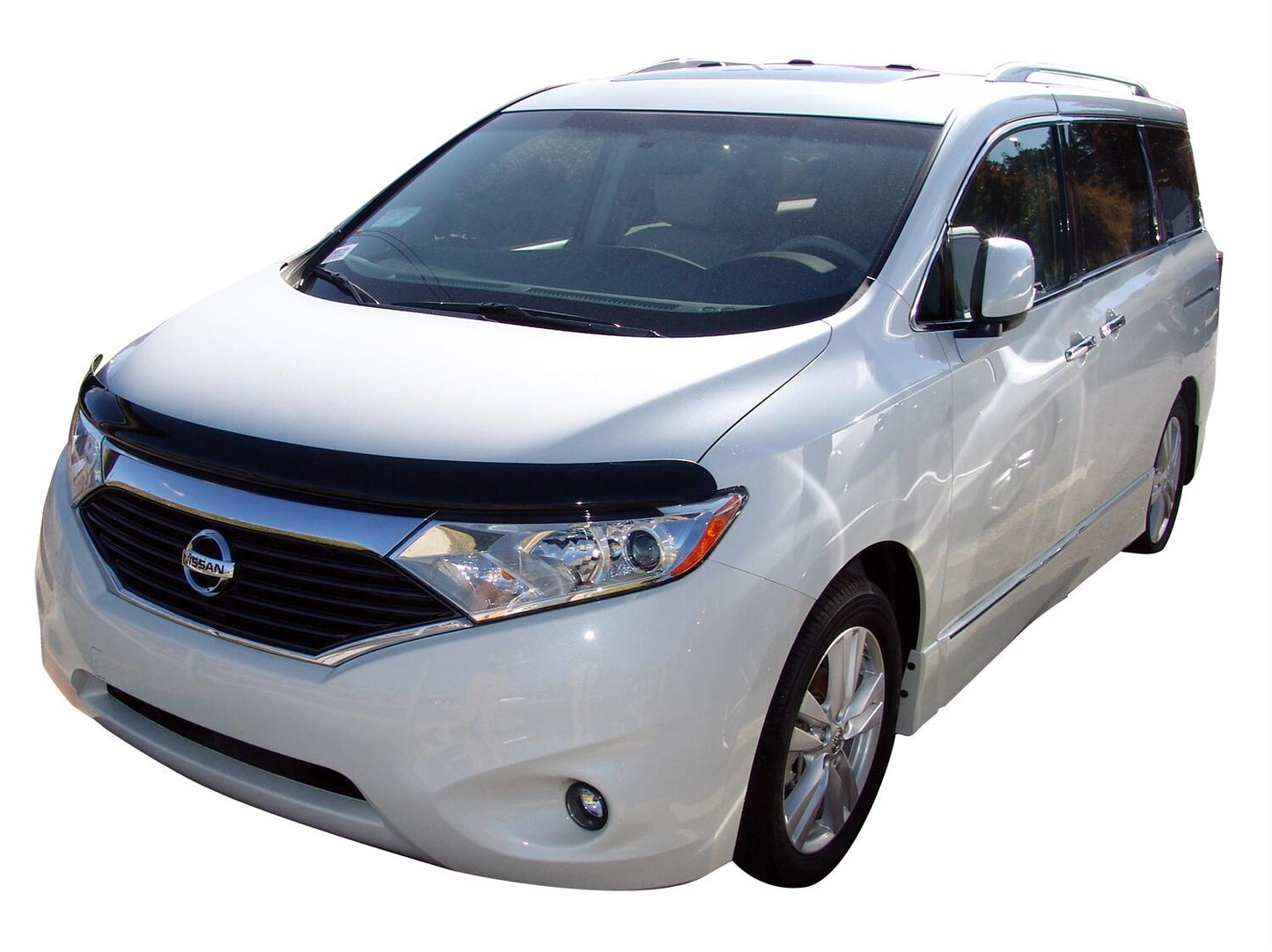 Bugflector II Hood Shield Dark Smoke for 2011-2016 Nissan Quest Smoke AVS