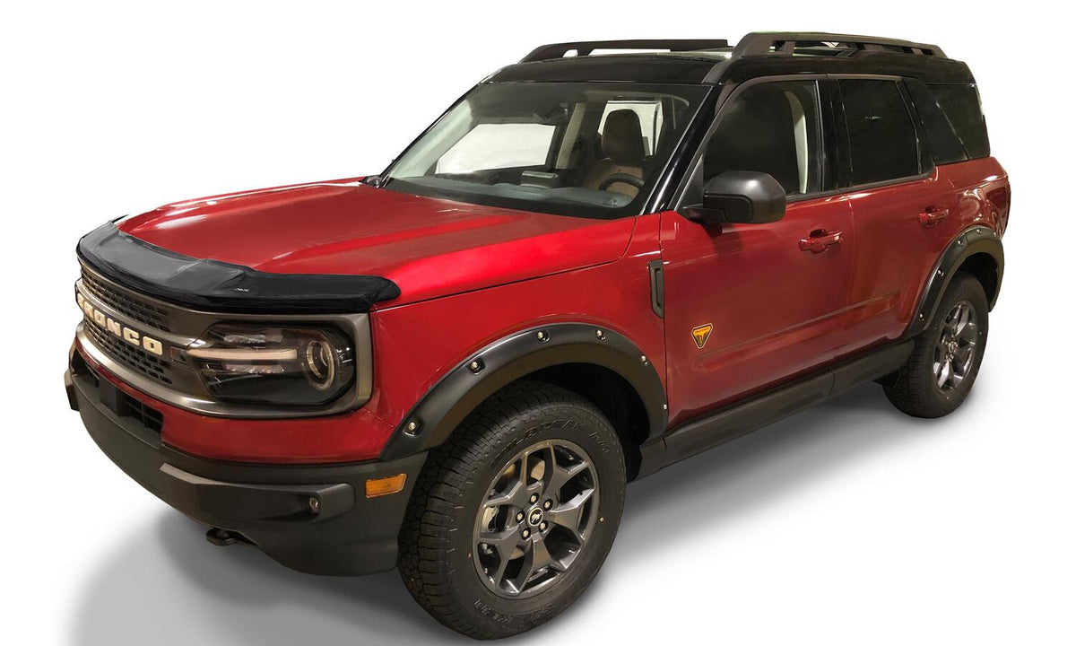 Bugflector II Hood Shield Dark Smoke for 2021-2026 Ford Bronco Smoke AVS