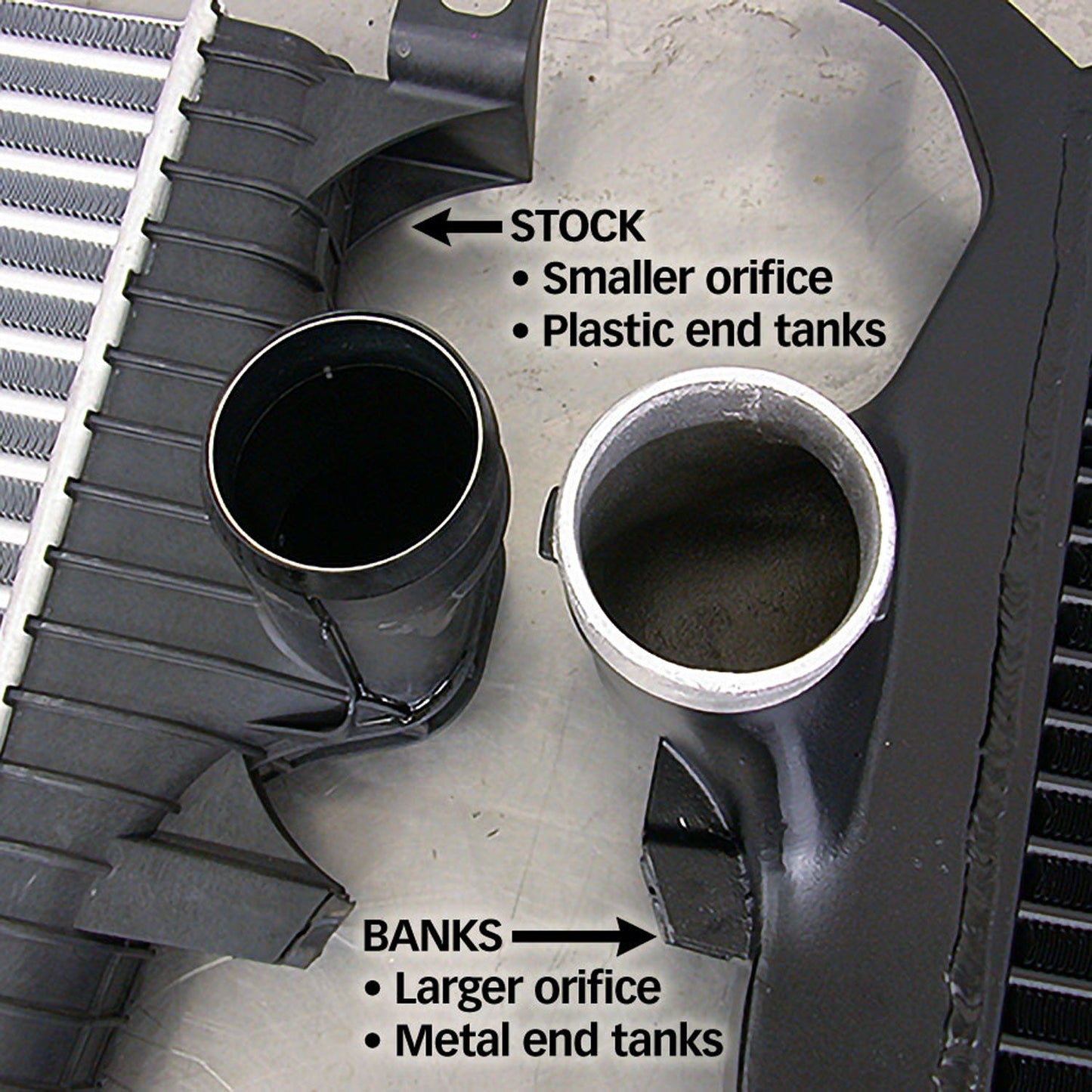 2003-2004 Ford 6.0L Intercooler Upgrade