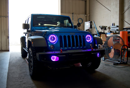 Oracle 07-16 Jeep Wrangler JK SMD HL - ColorSHIFT w/o Controller