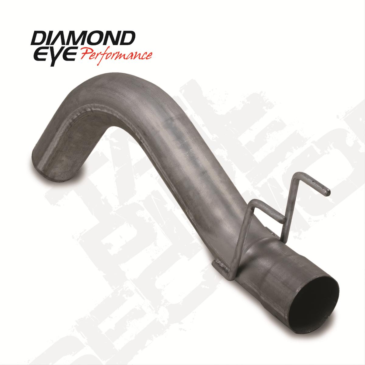 Exhaust Pipe 5 Inch 04.5-Early 07RAM 2500/3500 First Section Pass Stainless Performance Series Diamond Eye