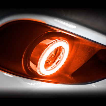 Oracle 05-08 Pontiac GTO Surface Mount LED Fog Light Halo Kit - Amber