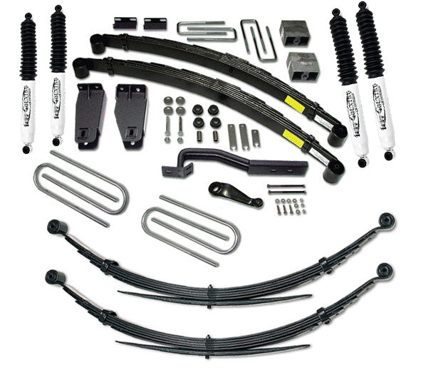 6 Inch Lift Kit 80-87 Ford F250 with Rear Leaf Springs Fit with 351 Engine Tuff Country