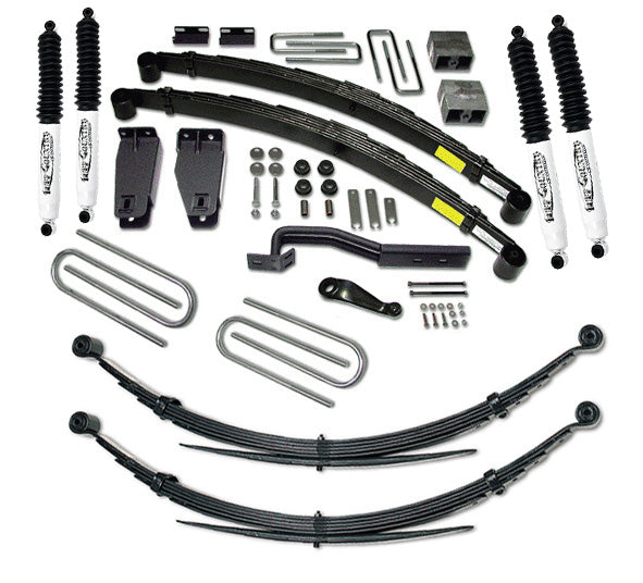 6 Inch Lift Kit 88-96 Ford F250 with Rear Leaf Springs Fits with 351 Engine Tuff Country