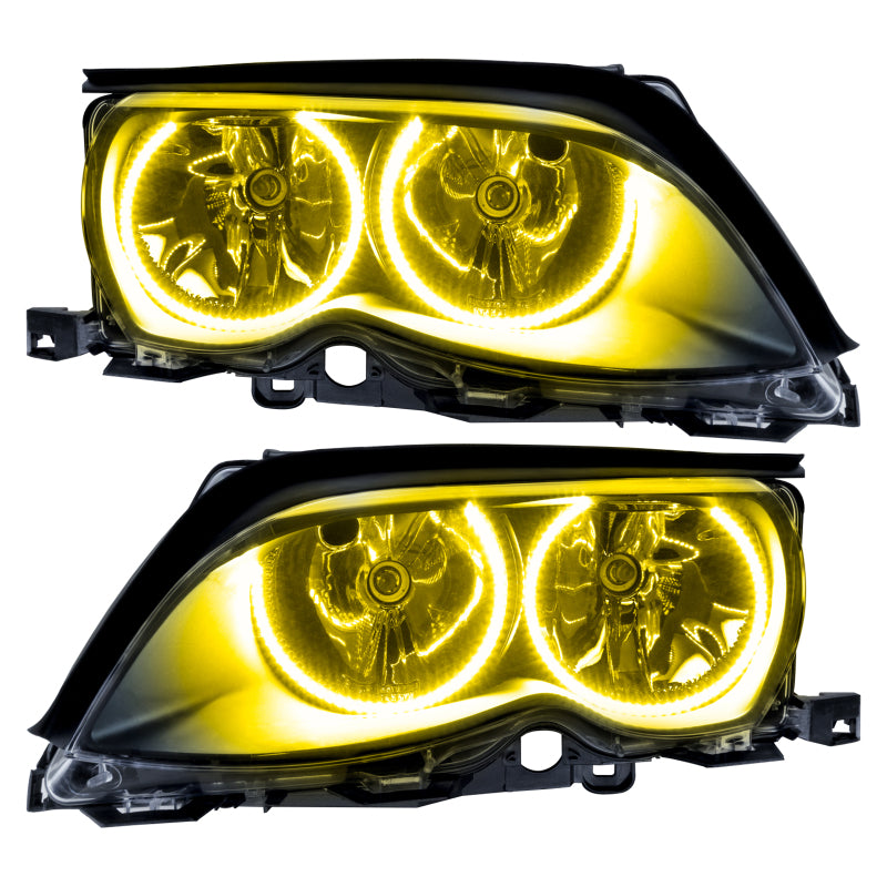 Oracle 02-05 BMW 3 Series SMD HL - Black - ColorSHIFT