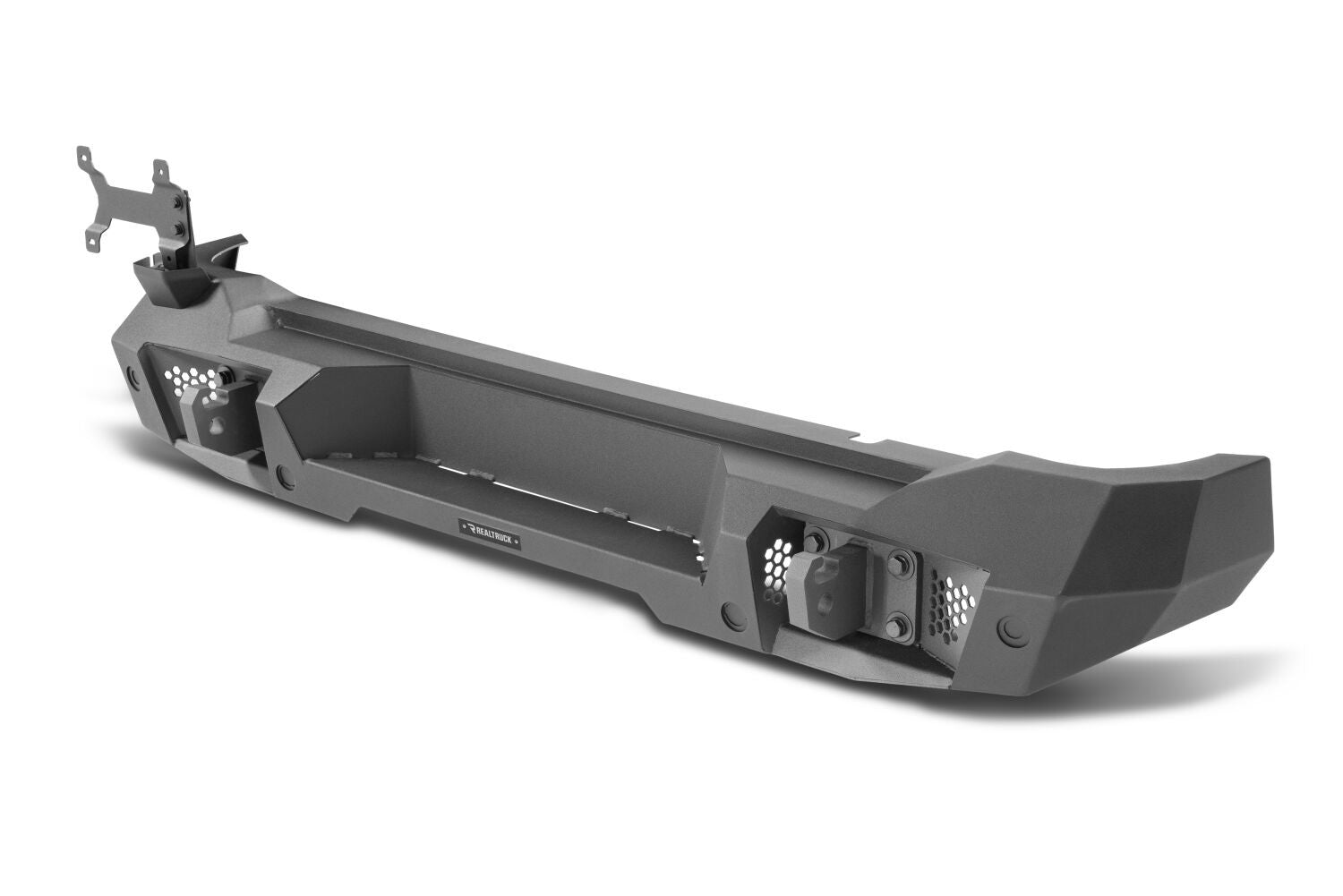 Trailline Rear Full Width Bumper Textured Black 2021-2025 Ford Bronco Go Rhino