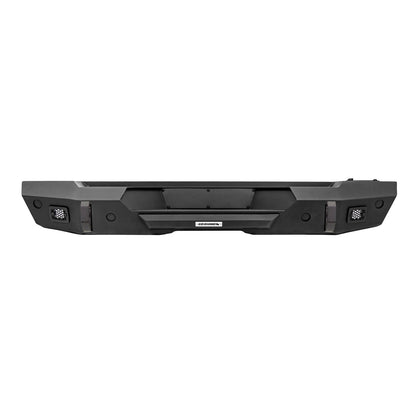 Trailline Rear Stubby Bumper Textured Black 2018-2026 Jeep Wrangler Go Rhino