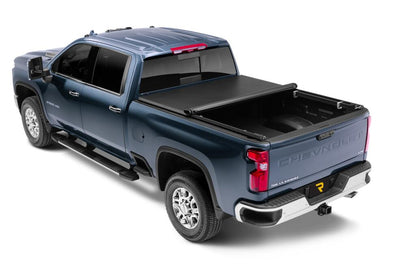 TruXport Tonneau Cover Black 2020-2027 Silverado/Sierra 2500 HD/3500 HD 6 Foot 9 Inch Bed Truxedo