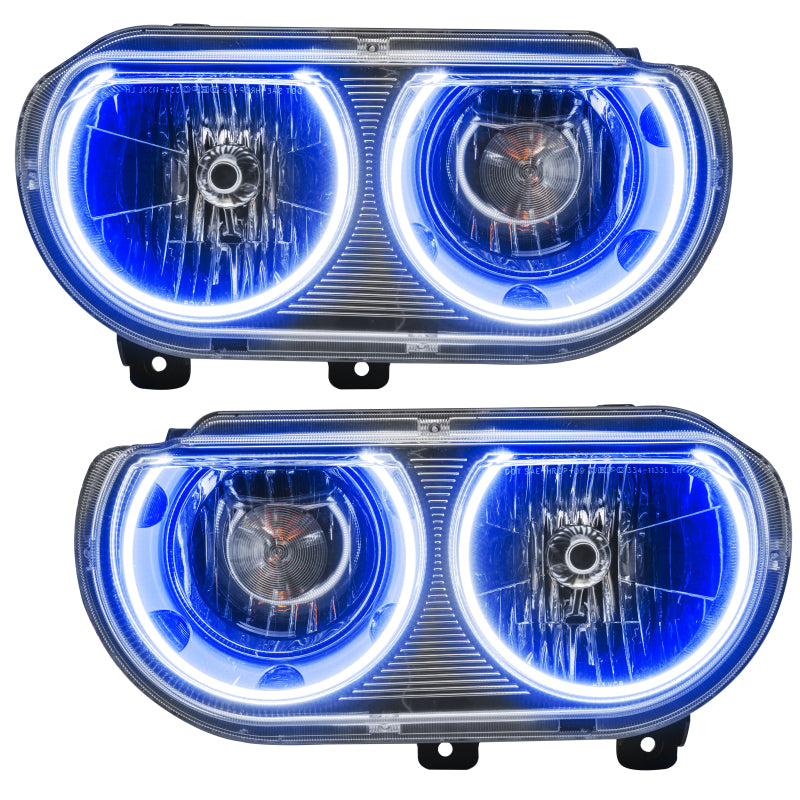 Oracle 08-14 Dodge Challenger SMD HL (Non-HID) - ColorSHIFT