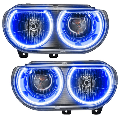 Oracle 08-14 Dodge Challenger SMD HL (Non-HID) - ColorSHIFT