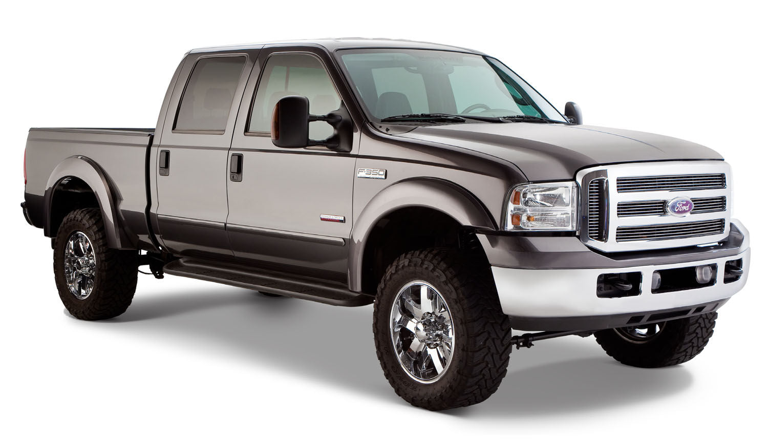 Extend-A-Fender 4 PC Fender Flare Set For 1999-2007 F-250/F-350 Super Duty Husky Liners