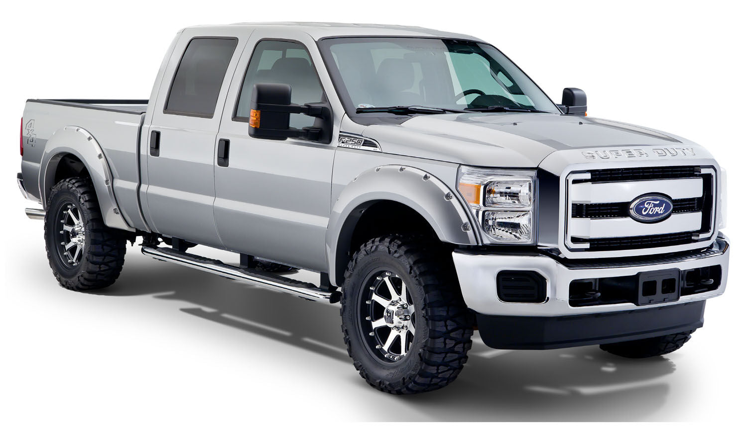 Pocket Style Fender Flare 4 PC Set For 2011-2016 F-250/F-350 Super Duty Husky Liners