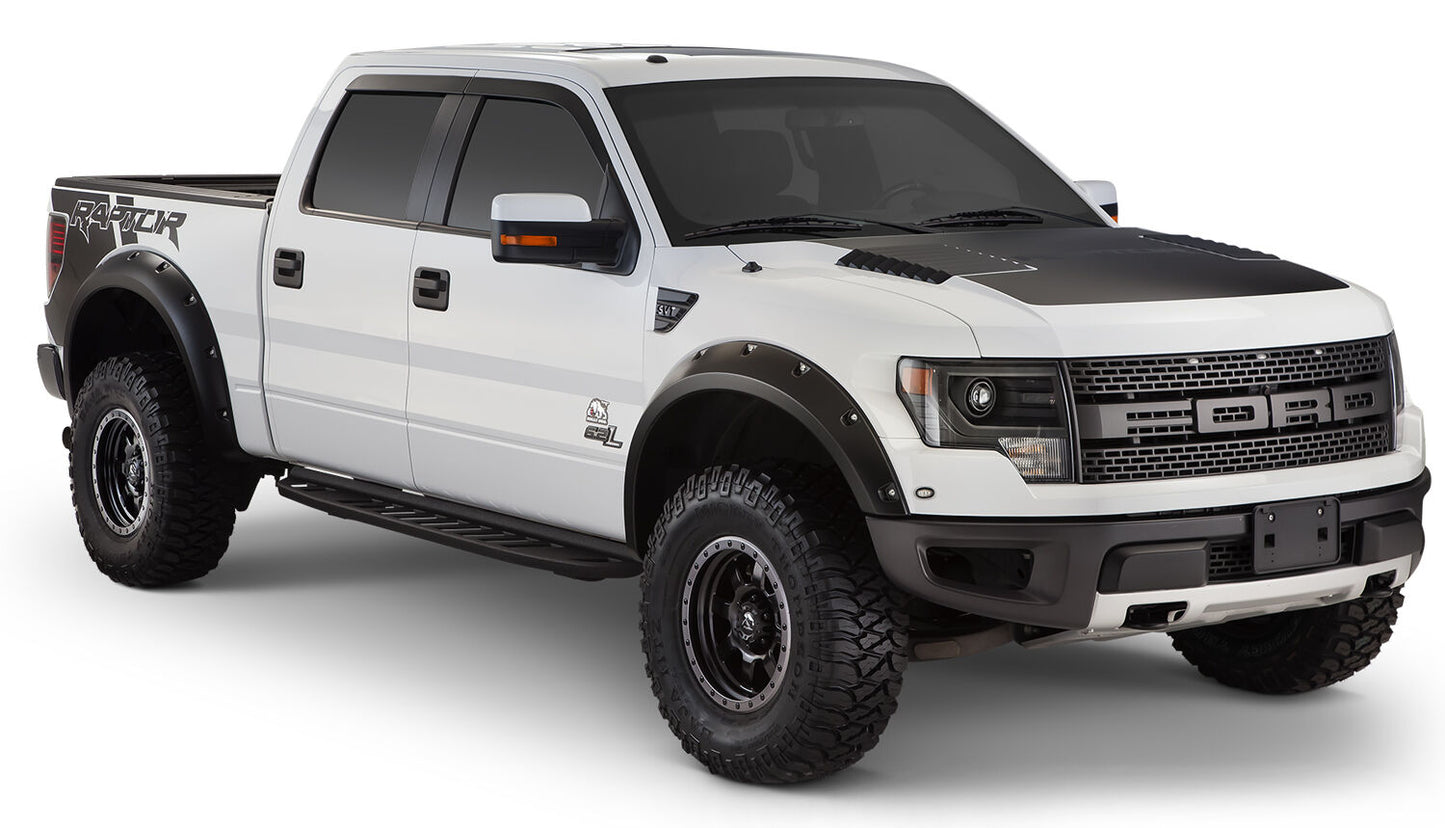 Pocket Style Fender Flare 4 PC Set For 2010-2014 F-150 Husky Liners