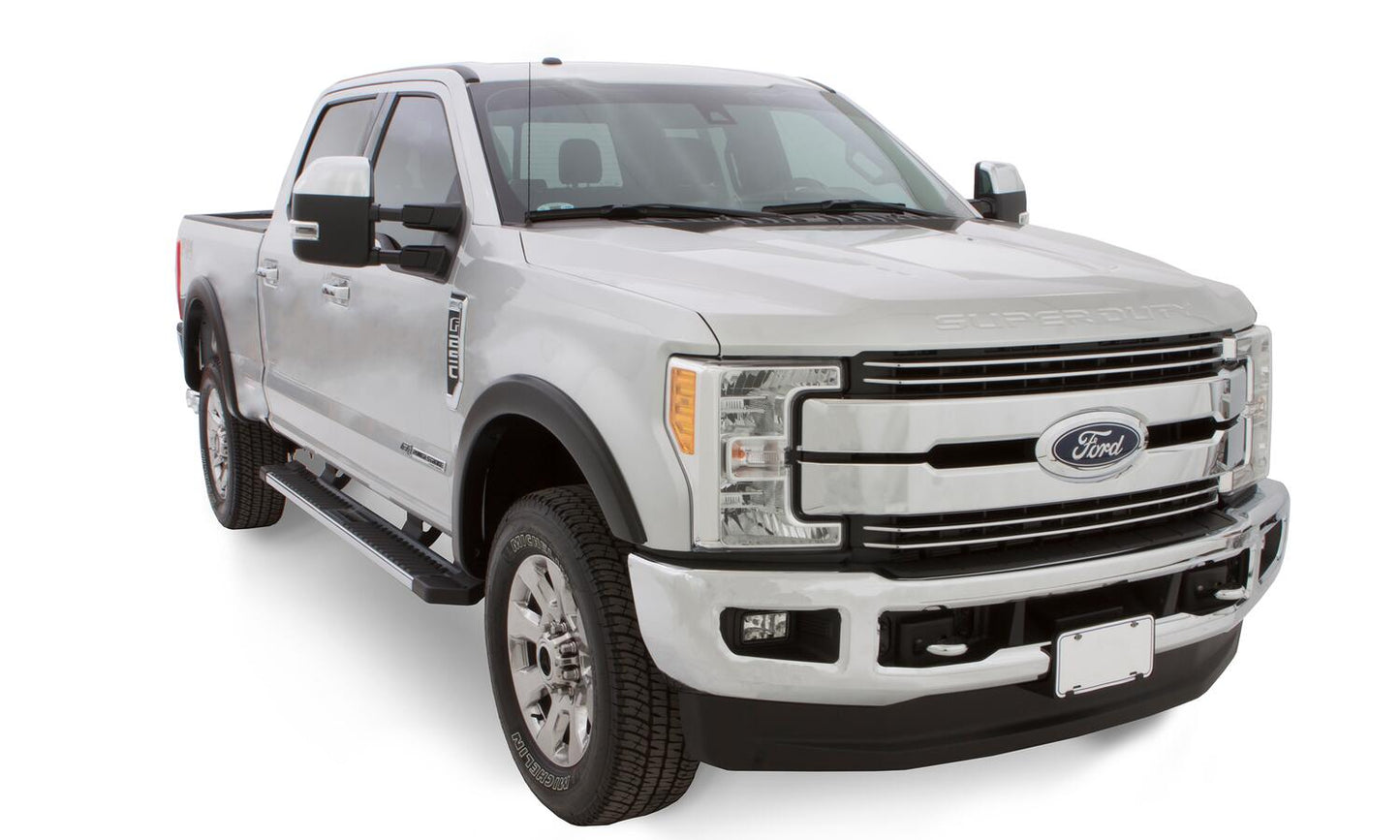 OE Style Fender Flares Black Smooth Finish 4-Piece Set For 2011-2016 F-250/F-350 Super Duty Husky Liners