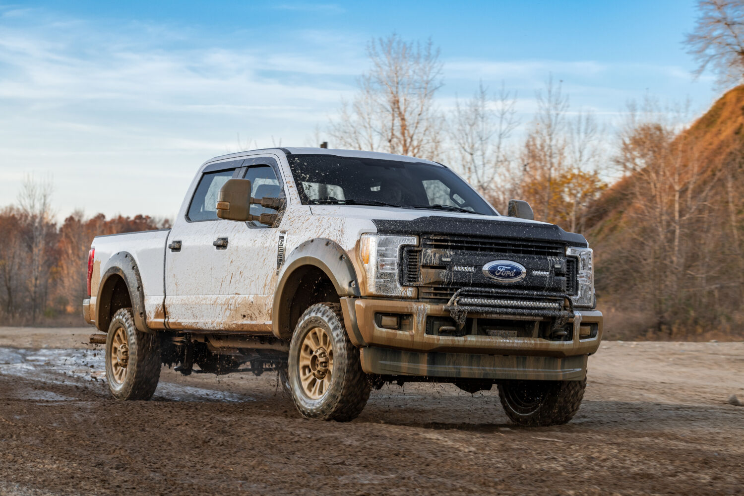 Pocket Style Fender Flare 4 PC Set For 2017-2022 F-250/F-350 Super Duty Husky Liners