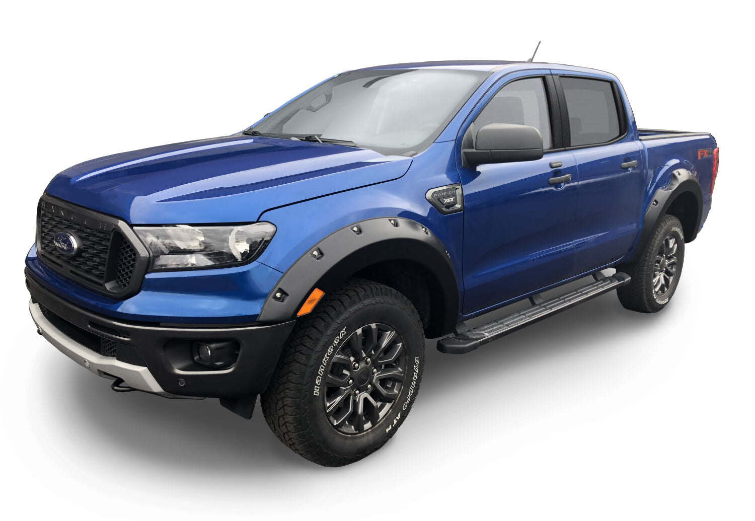 Pocket Style Fender Flare 4 PC Set For 2019-2023 Ranger 72.7 Bed Length Husky Liners