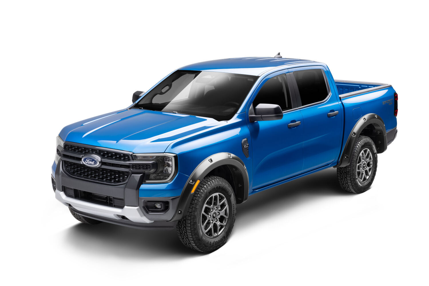Pocket Style Fender Flare 4 PC Set For 2024-2026 Ranger Husky Liners