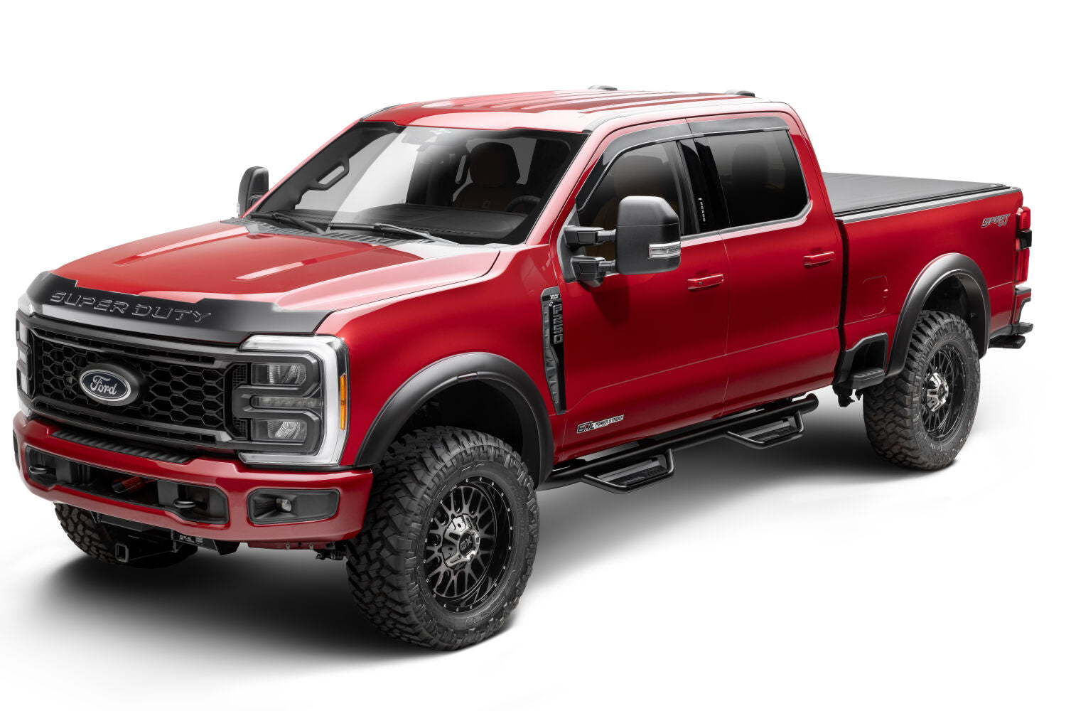 RVL Fender Flares Black Smooth Finish 4-Piece Set For 2023-2026 F-250/F-350 Super Duty Husky Liners