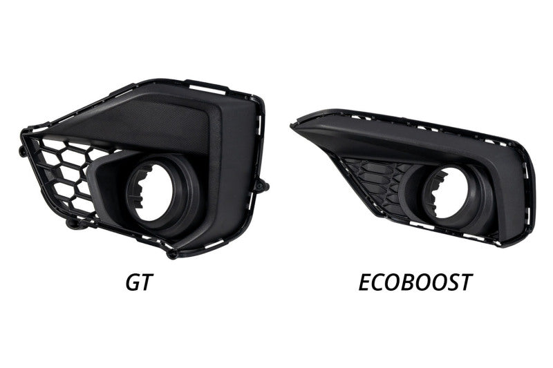 Diode Dynamics 2024 Ford Mustang EcoBoost Elite Series Add-On Fog Lamp Kit Yellow