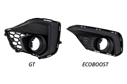 Diode Dynamics 2024 Ford Mustang EcoBoost Elite Series Add-On Fog Lamp Kit Yellow