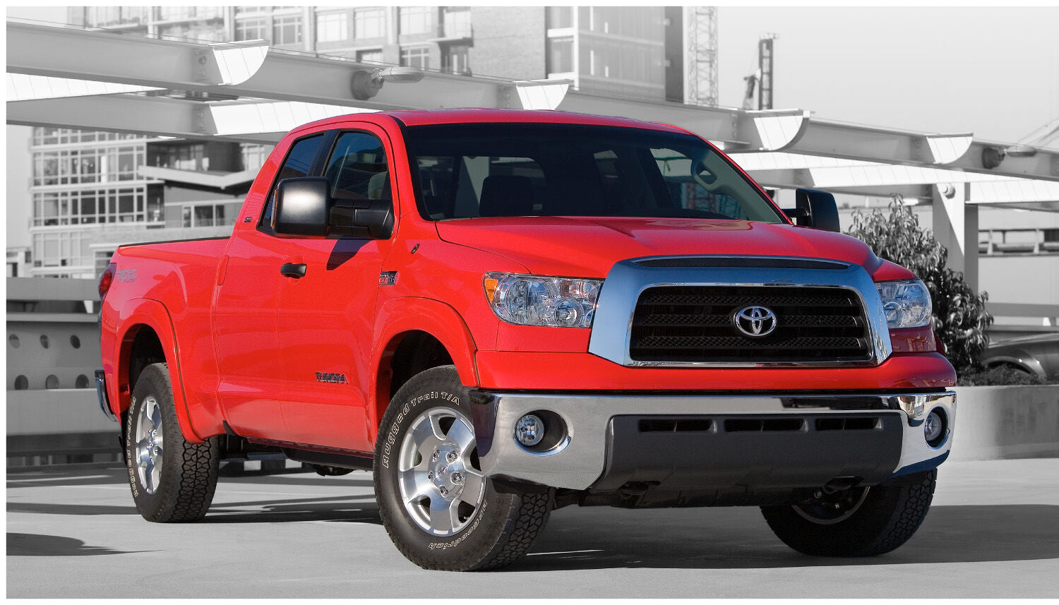 OE Style Fender Flares Black Smooth Finish 4-Piece Set For 2007-2013 Tundra w/Factory Mud Flaps Installed Husky Liners