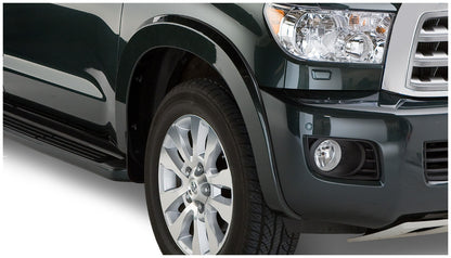 OE Style Fender Flares Black Smooth Finish 4-Piece Set For 2008-2022 Sequoia Husky Liners