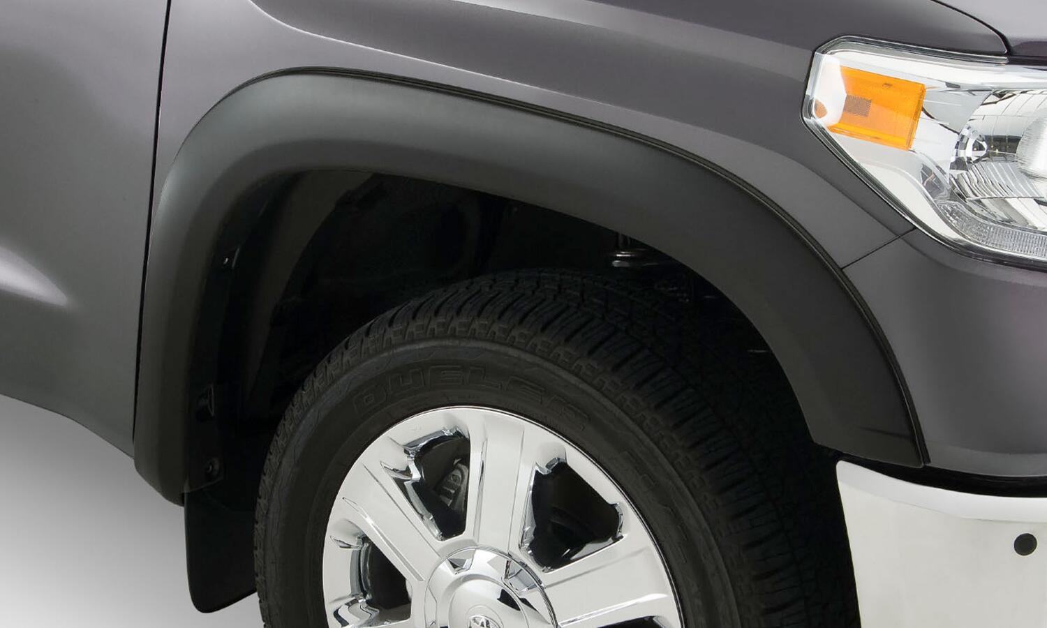 OE Style Fender Flares Black Smooth Finish 4-Piece Set For 2014-2021 Tundra Husky Liners