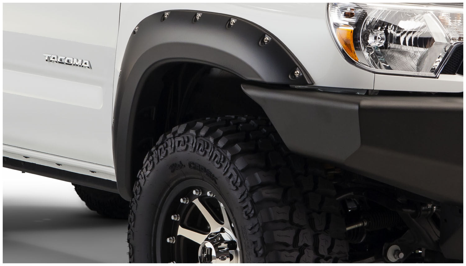 Pocket Style Fender Flare 4 PC Set For 2012-2015 Tacoma 60.3 Bed Length Husky Liners