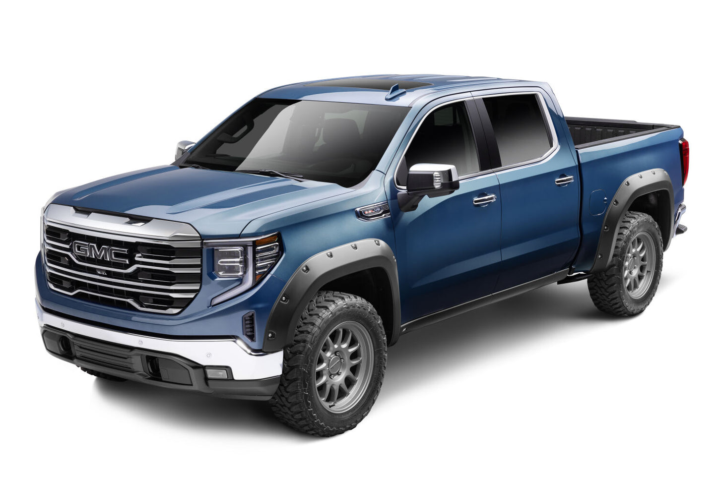 Pocket Style Fender Flare 4 PC Set For 2019-2026 Sierra 1500 Husky Liners