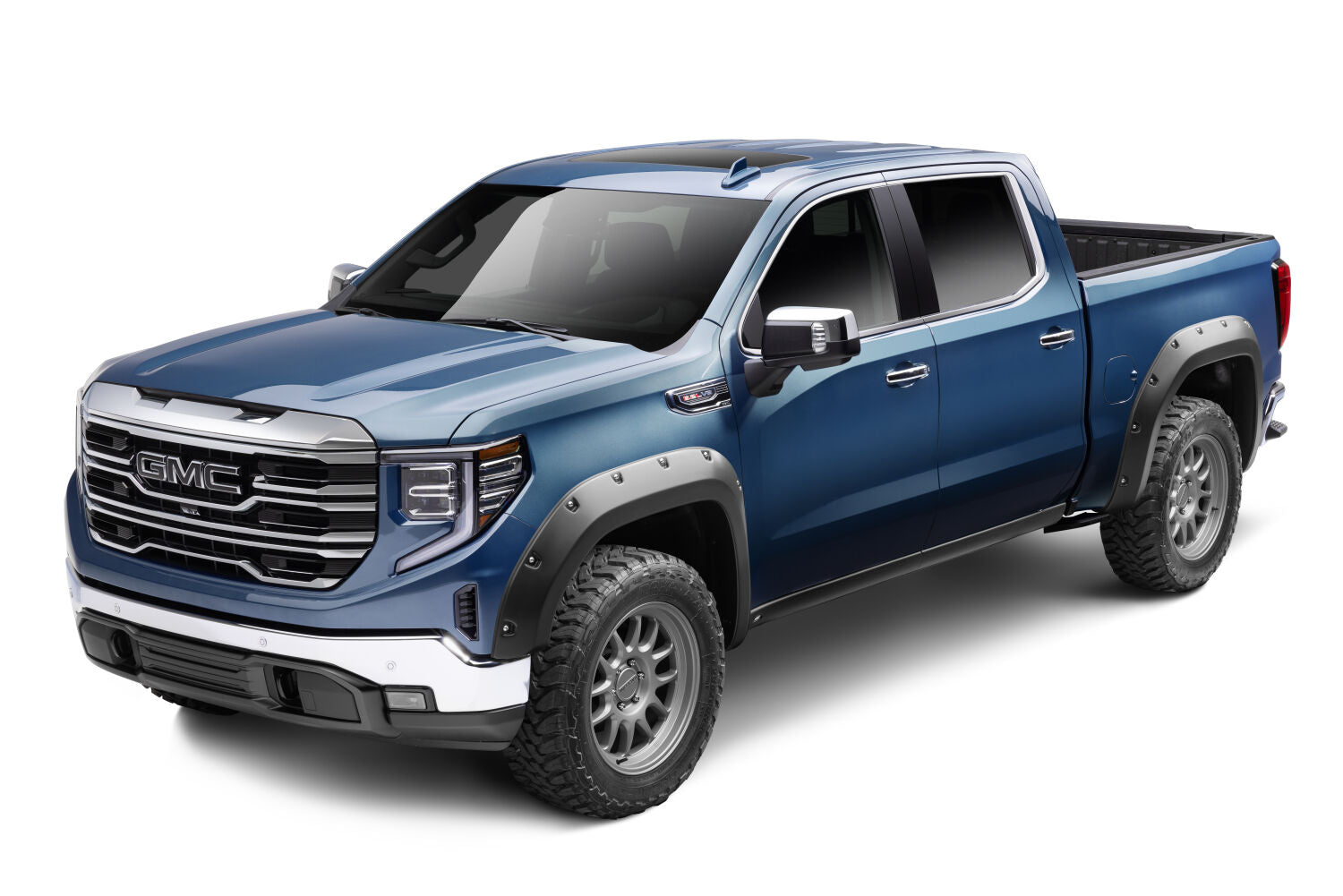 Pocket Style Fender Flare 4 PC Set For 2019-2026 Sierra 1500 Husky Liners