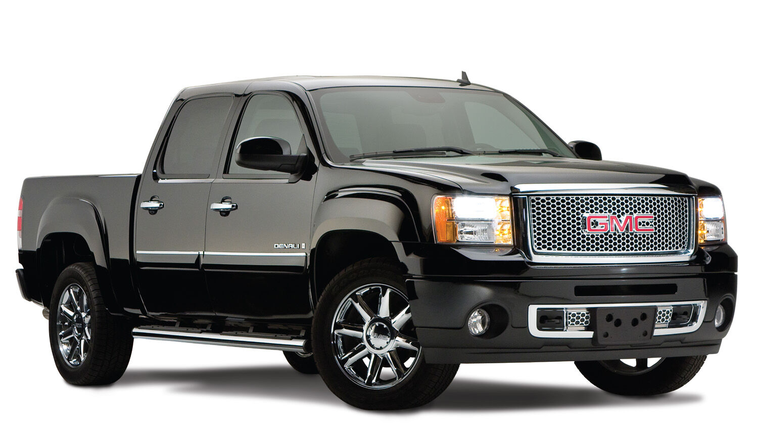 OE Style Fender Flares Black Smooth Finish 4-Piece Set For 2007-2013 Sierra 1500 Husky Liners