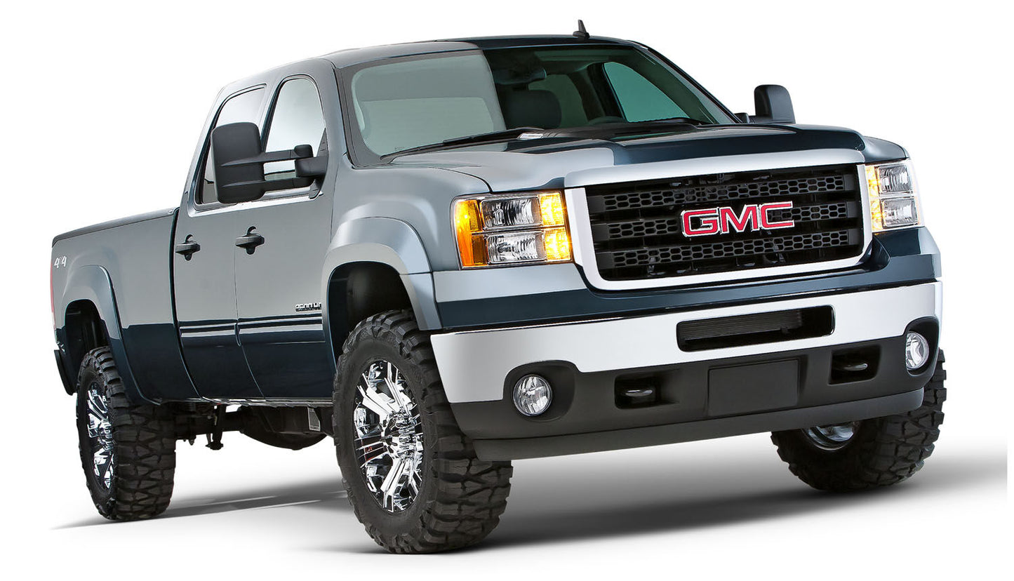 Extend-A-Fender 4 PC Fender Flare Set For 2015-2019 Sierra 2500 HD/3500 HD Husky Liners