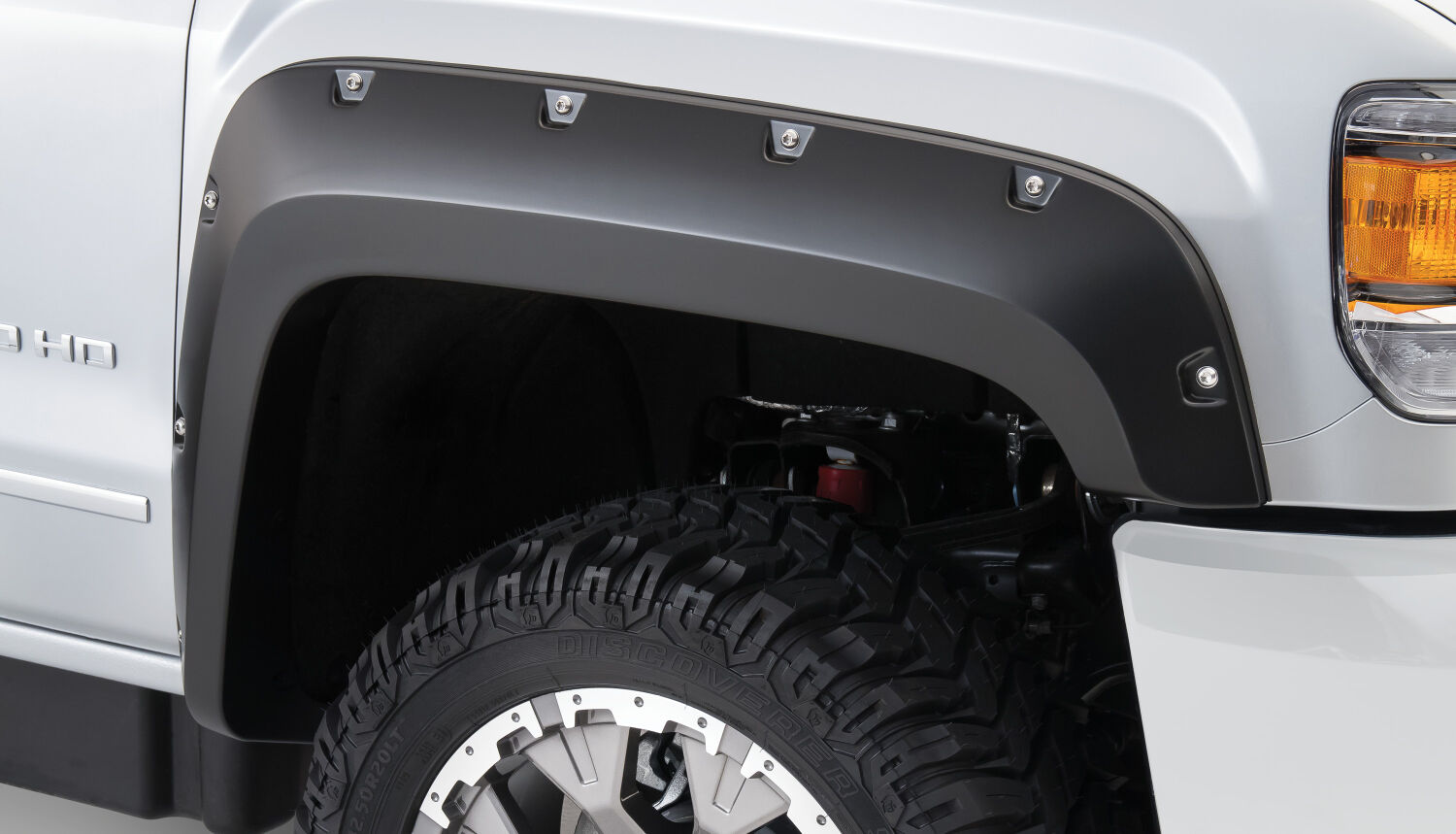 Pocket Style Fender Flare 4 PC Set For 2015-2019 Silverado 2500 HD/3500 HD Husky Liners