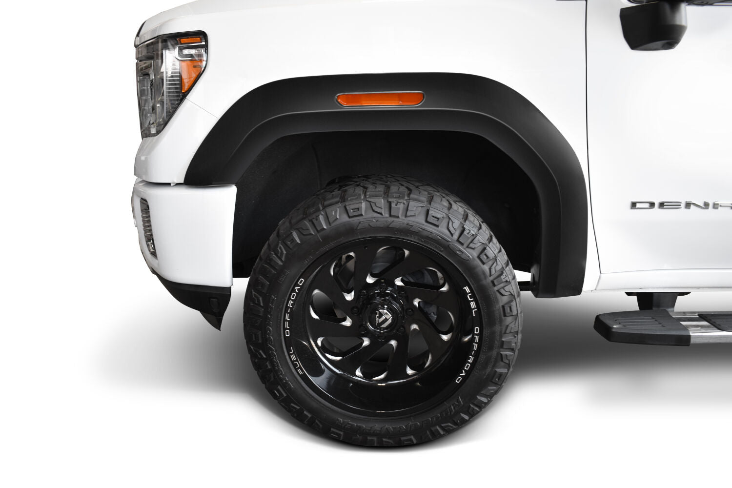 Pocket Style Fender Flare 4 PC Set For 2020-2026 Sierra 2500 HD/3500 HD Husky Liners