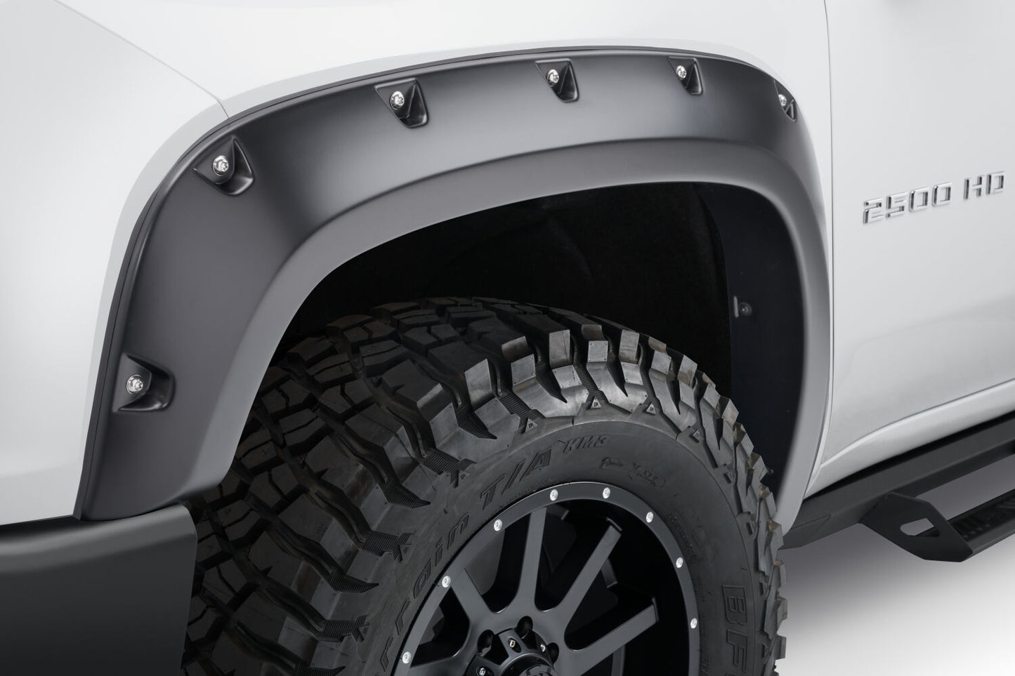 Extend-A-Fender 4 PC Fender Flare Set For 2020-2026 Sierra 2500 HD/3500 HD Husky Liners