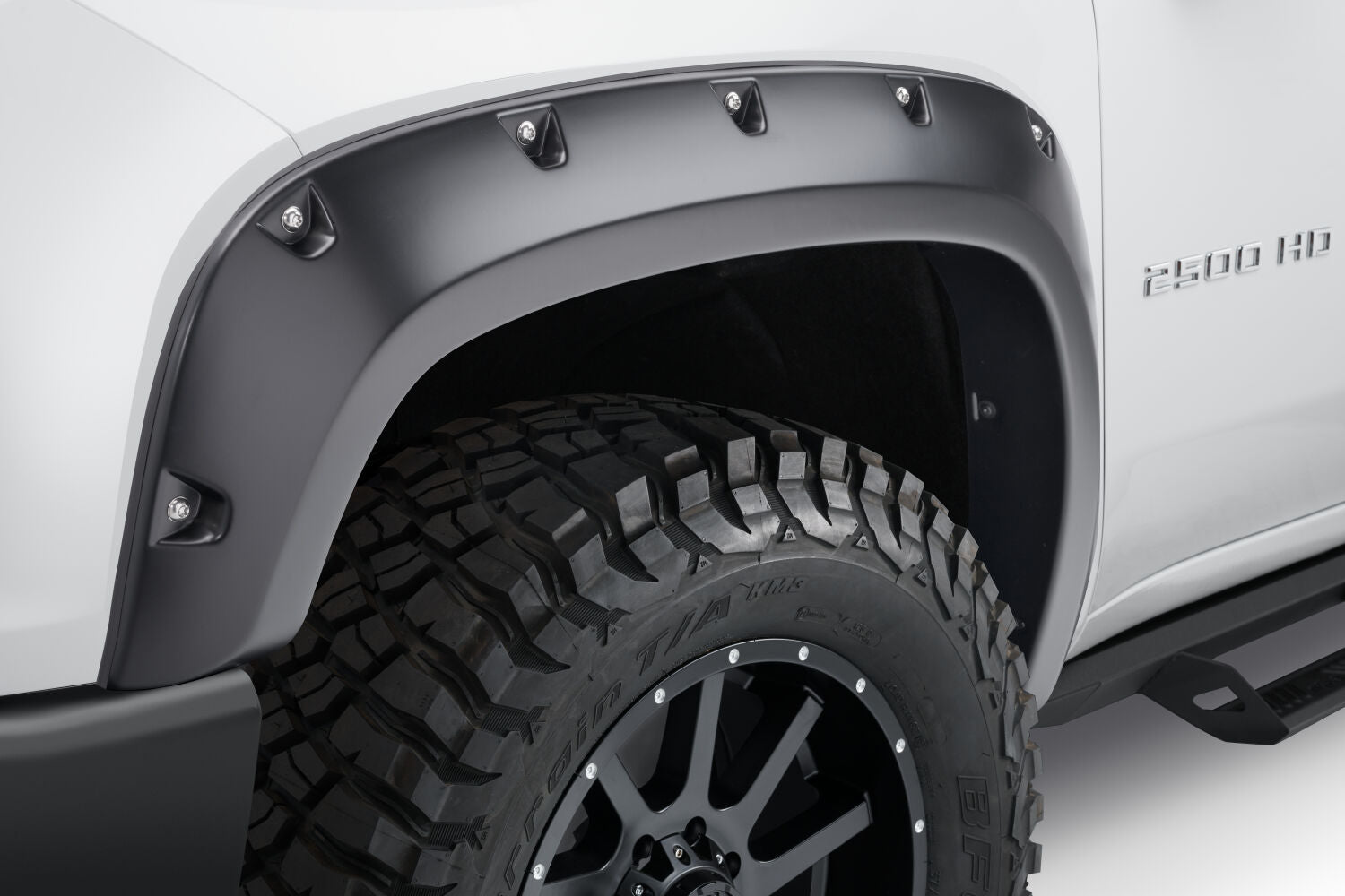 Extend-A-Fender 4 PC Fender Flare Set For 2020-2026 Sierra 2500 HD/3500 HD Husky Liners