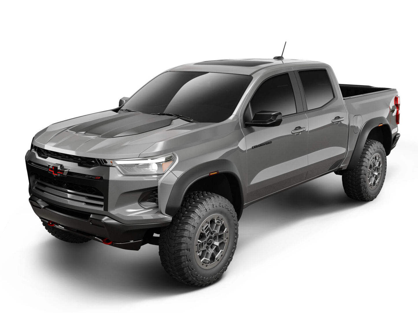 RVL Fender Flares Black Smooth Finish 4-Piece Set For 2023-2026 Colorado Husky Liners
