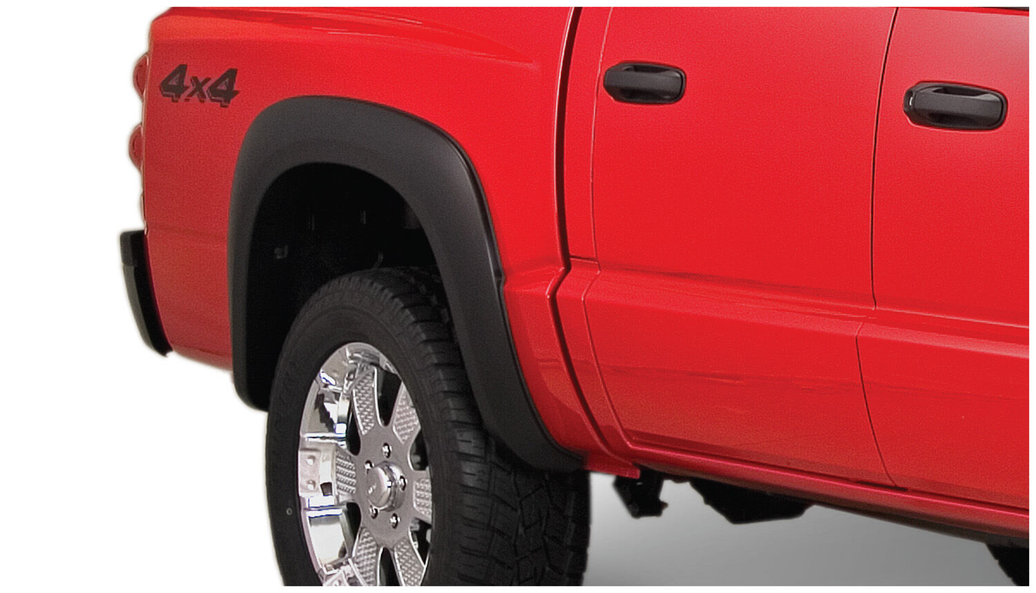 Extend-A-Fender 4 PC Fender Flare Set For 2005-2010 Dakota Husky Liners