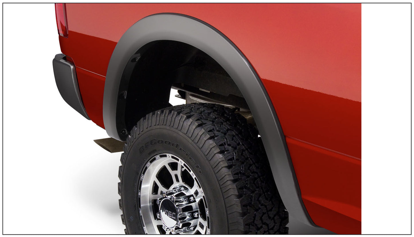 OE Style Fender Flares Black Smooth Finish 4-Piece Set For 2010-2018 Ram 2500/3500, 2500, 3500 Husky Liners