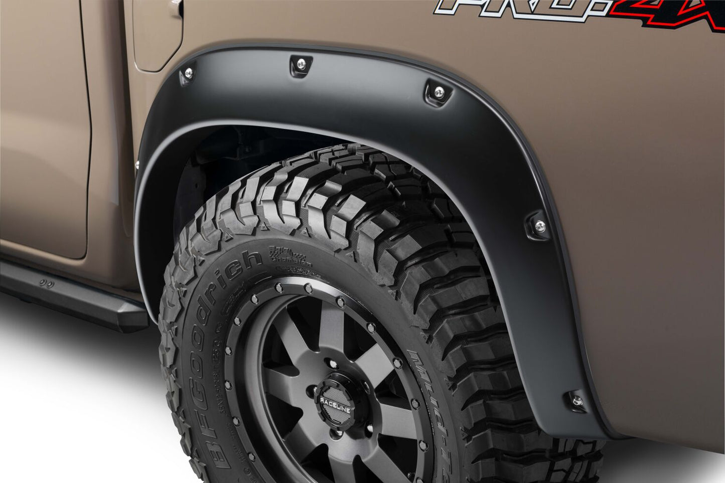 Pocket Style Fender Flare 4 PC Set For 2022-2026 Frontier Husky Liners