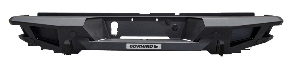 BR20 Rear Bumper Replacement Textured Black 2014-2018 Silverado/Sierra 1500 Go Rhino